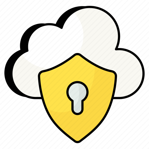 Cloud security, computing, information, controls icon - Download on Iconfinder