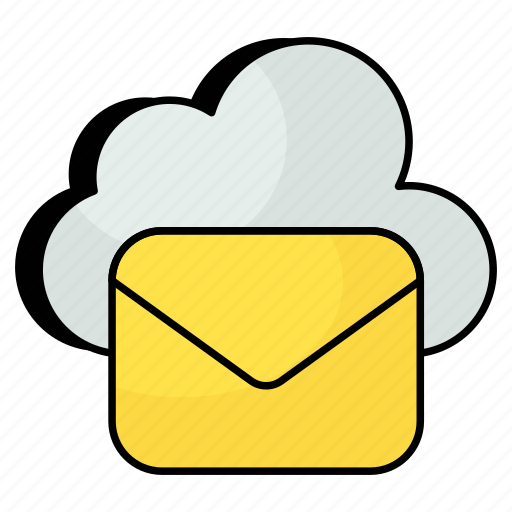 Cloud mail, cloud message, mail icon - Download on Iconfinder