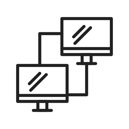 Connected systems i, technology, data, network, computer, business, security icon - Download on Iconfinder