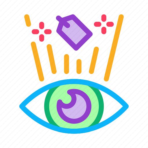 Business, eye, human, label, price, see, strategy icon - Download on Iconfinder