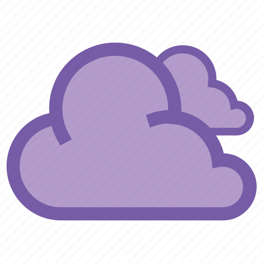 Cloudy, cloud, clouds, forecast, sun, weather icon - Download on Iconfinder