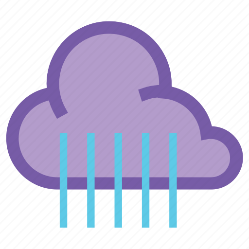 Rain, cloud, forecast, raining, rainy, umbrella, weather icon - Download on Iconfinder