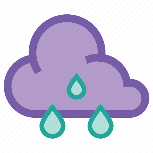 Sprinkle, forecast, rain, shower, sprinkles, storm, weather icon - Download on Iconfinder
