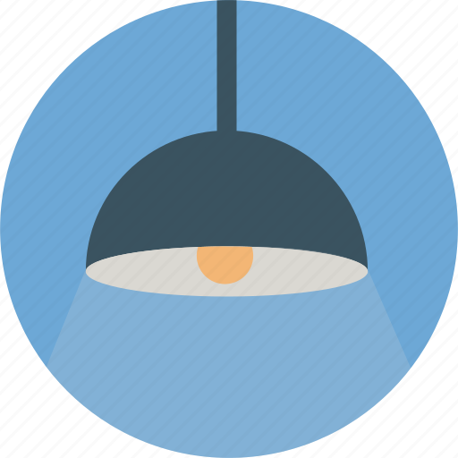 Dinner lamp, hanging lamp, lamp, lightbulb icon icon - Download on Iconfinder