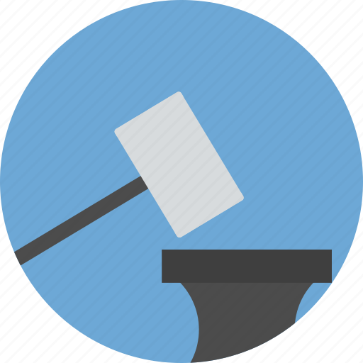 Justice, law, mallet, order icon icon - Download on Iconfinder
