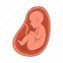 baby, cartoon, embryo, pregnancy, pregnant, sign, stomach