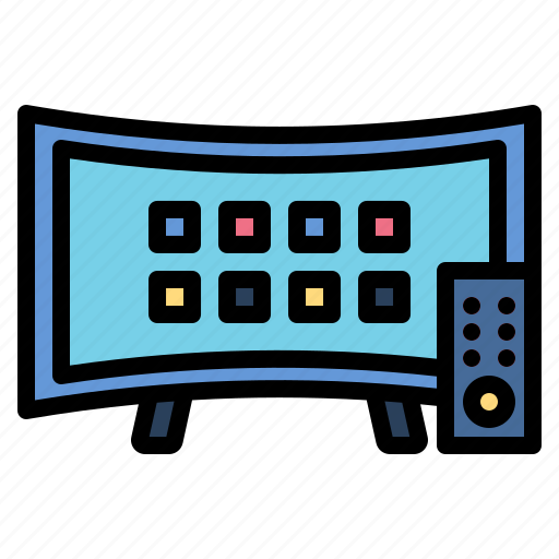 Newmedia, smarttv, smart, tv, entertainment, monitor icon - Download on Iconfinder