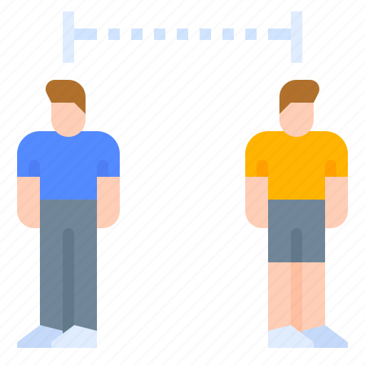 Distancing, human, people, social icon - Download on Iconfinder