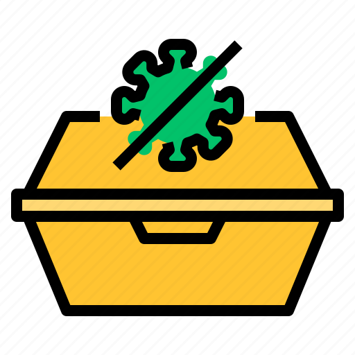 Box, clean, food, hygiene, virus icon - Download on Iconfinder