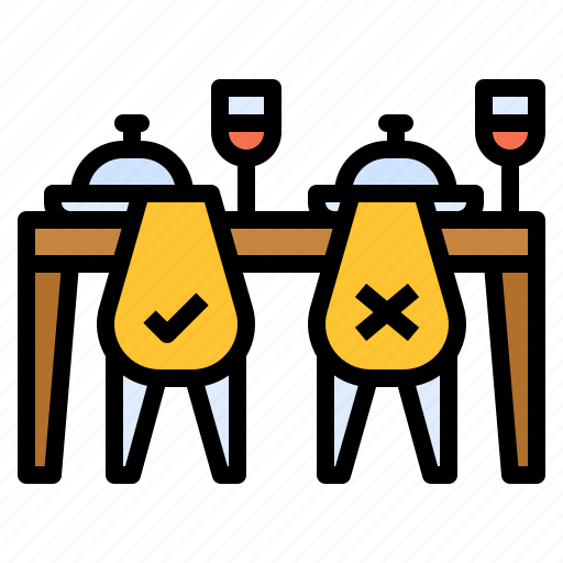 Chair, dinner, marker, restaurant, table icon - Download on Iconfinder