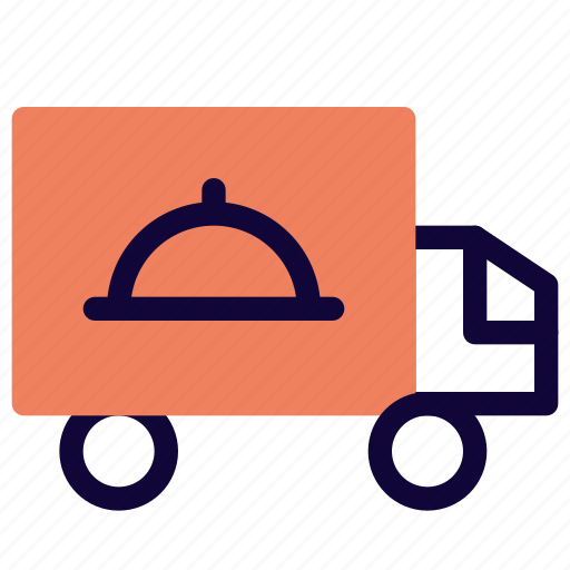 Delivery, food, corona, truck, new normality icon - Download on Iconfinder