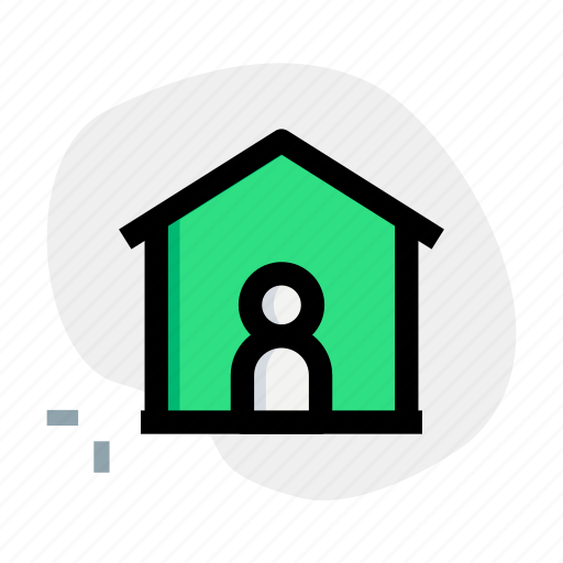 Stay, at, home, new normality, house icon - Download on Iconfinder