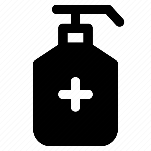 Hand, sanitizer, corona, bottle, new normality icon - Download on Iconfinder