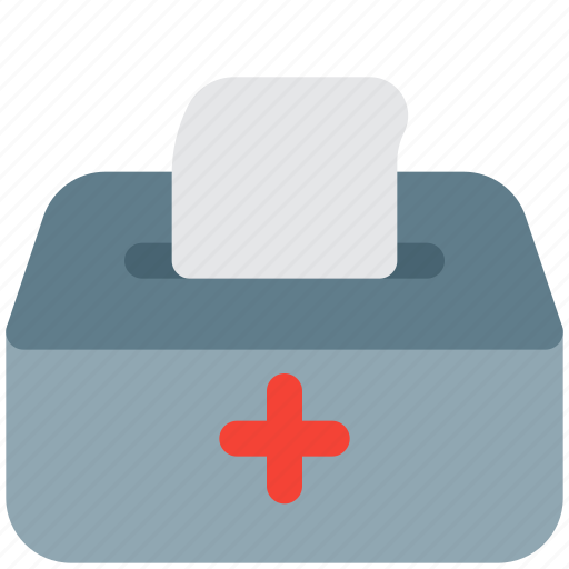 Tissue, box, new normality, medical icon - Download on Iconfinder