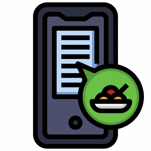 Food, lsmartphone, delivery, order icon - Download on Iconfinder