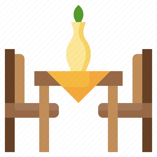 Dinner, table, social, distancing, eat, seat, public icon - Download on Iconfinder