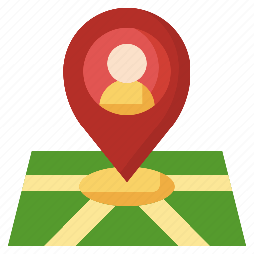 Location, placeholder, signaling, prohibition, forbidden icon - Download on Iconfinder