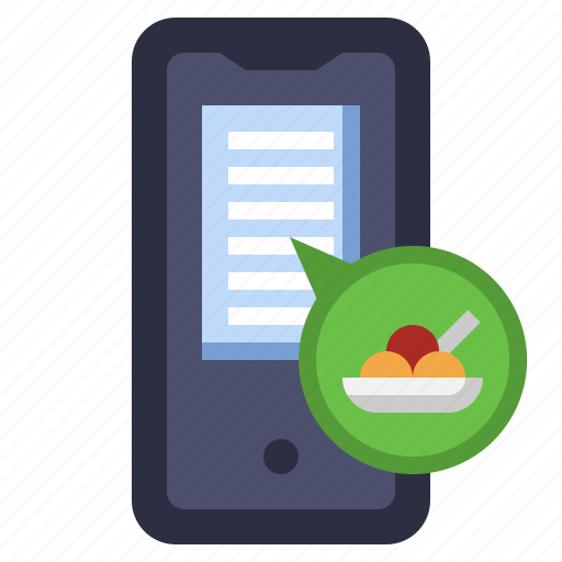 Food, order, lsmartphone, delivery icon - Download on Iconfinder