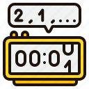 countdown, clock, happy, new, year, midnight, celebration, event, date