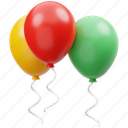 balloons, birthday, new year, decoration, party, celebration, christmas, ornament 