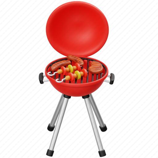 Barbeque, bbq, cooking, food, restaurant 3D illustration - Download on Iconfinder