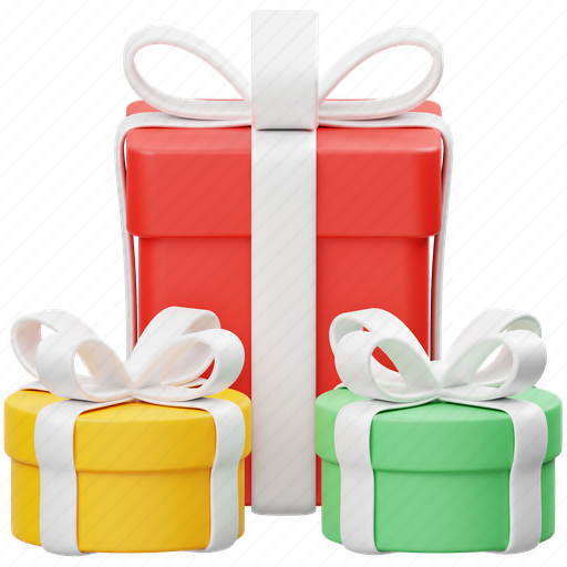 Gifts, box, product, present, package, parcel, shopping 3D illustration - Download on Iconfinder