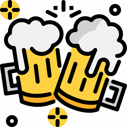 Alcohol, beer, celebration, cheers, drink, new year, party icon - Download on Iconfinder