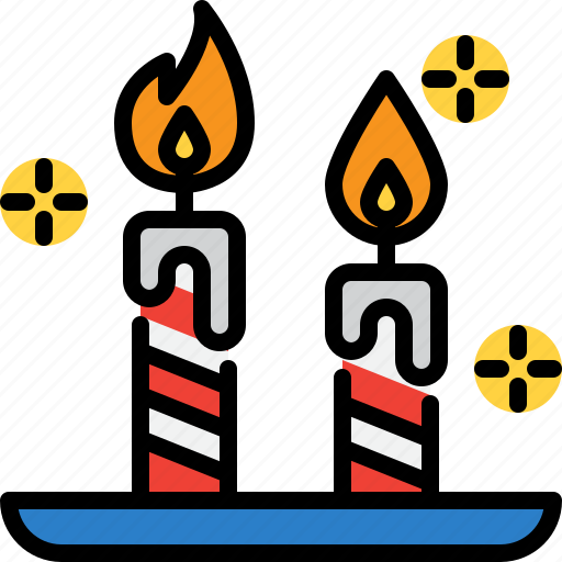 Candle, christmas, holiday, new year, winter icon - Download on Iconfinder