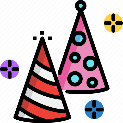 Birthday, celebration, christmas, hat, new year, party icon - Download on Iconfinder