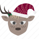 christmas, deer, new year, reindeer