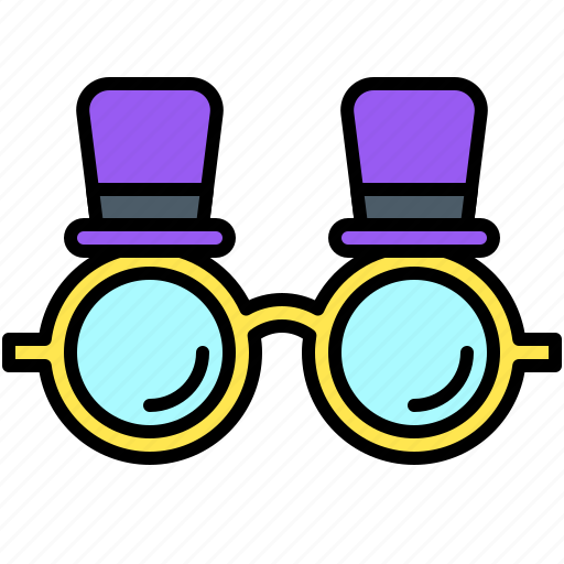 Party, celebrate, event, holiday, glasses, fancy, fashion icon - Download on Iconfinder