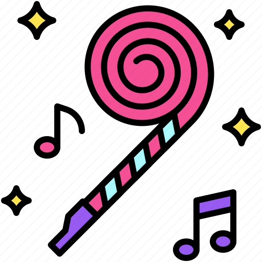 Party, celebrate, event, holiday, party blower icon - Download on Iconfinder