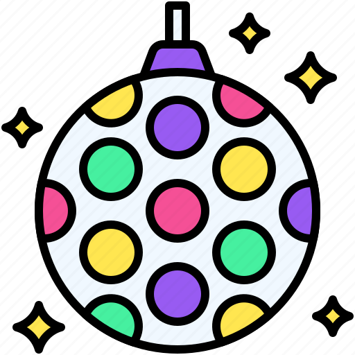Party, celebrate, event, holiday, disco ball icon - Download on Iconfinder