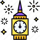 party, celebrate, event, holiday, clock tower