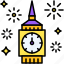 party, celebrate, event, holiday, clock tower 