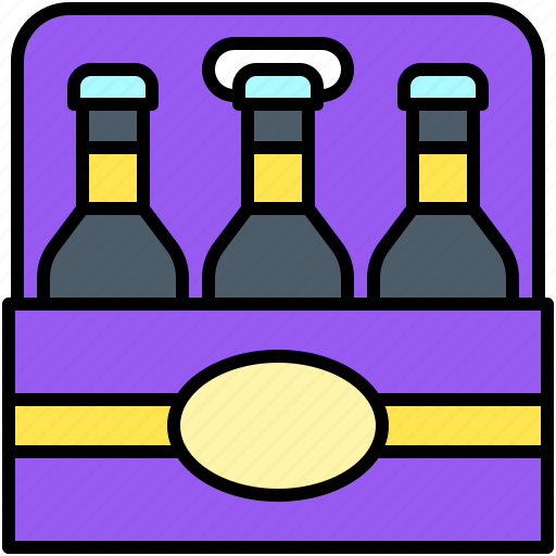 Party, celebrate, event, holiday, beer, pack, beverage icon - Download on Iconfinder