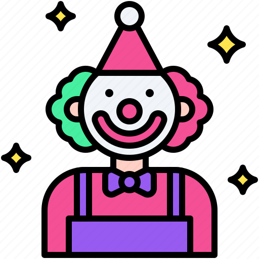 Party, celebrate, event, holiday, clown icon - Download on Iconfinder