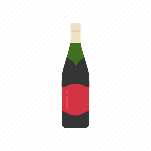 Bottle, glass, red wine, wine icon - Download on Iconfinder
