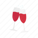cheers, red wine, wine, wine glass