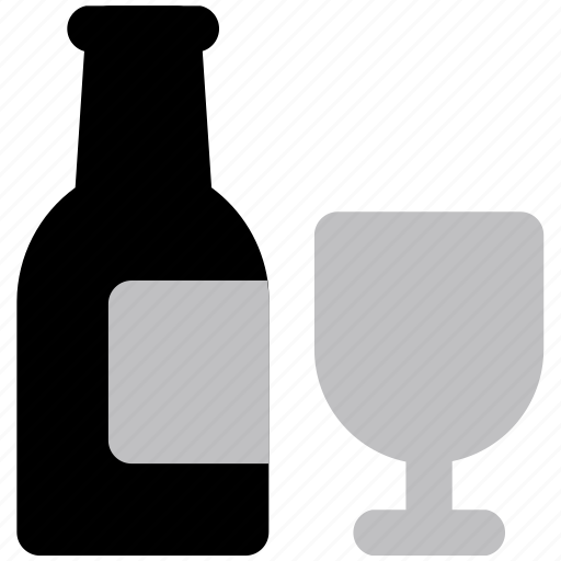 Food, drink, beverage, champagne, glass, bottle, alcohol icon - Download on Iconfinder