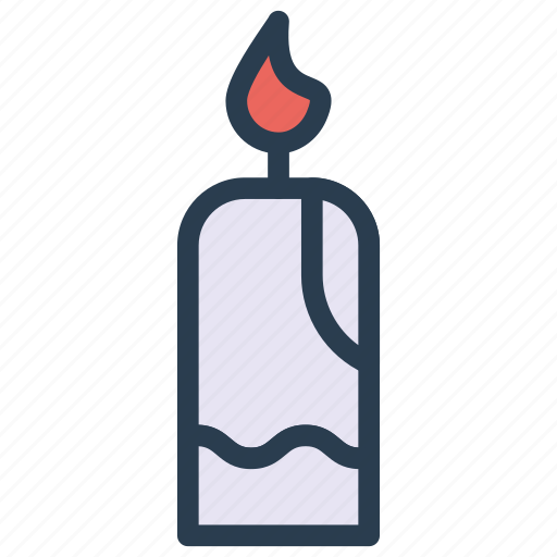 Candle, fire, flame, light, torch icon - Download on Iconfinder