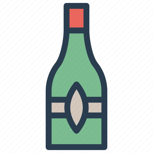 Beer, bottle, champagne, drink, wine icon - Download on Iconfinder
