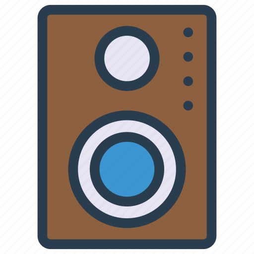 Loud, music, sound, speaker, woofer icon - Download on Iconfinder