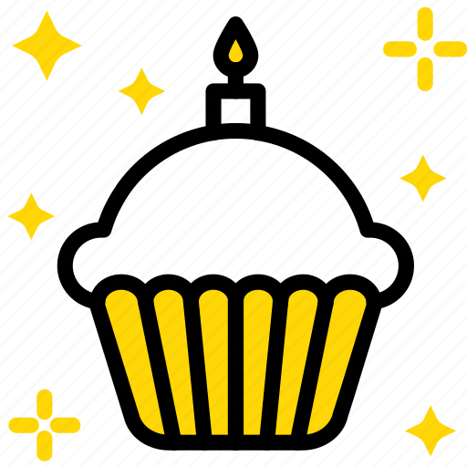 New, year, cupcake, party, sweet icon - Download on Iconfinder