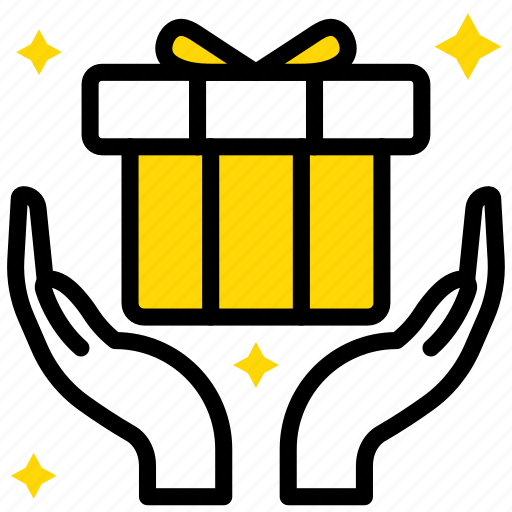 New, year, gift, present, party icon - Download on Iconfinder