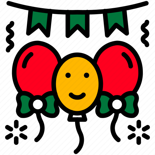 Balloon, carnival, party, birthday, celebration icon - Download on Iconfinder