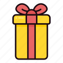 gift, present, celebration, box, decoration, love, heart, party, christmas