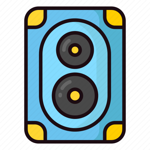 Speaker, sound, audio, music, device, volume, communication icon - Download on Iconfinder