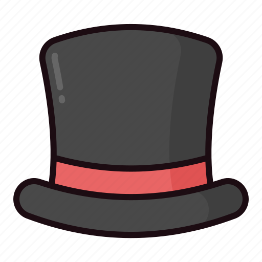 Top hat, hat, cap, entertainment, magician hat, actor, man icon - Download on Iconfinder