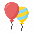 balloons, celebration, decoration, party, festival, new year, birthday